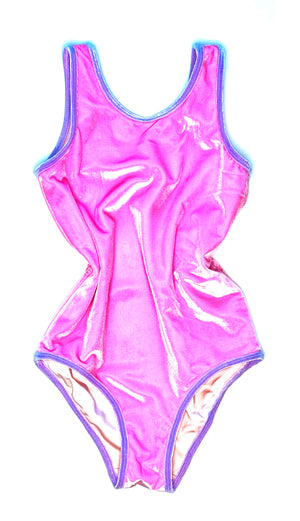 Slix Original Pink/Purple Velour Power Suit