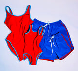 Mini-Me Slix Original Power Suit Red/Blue