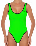 Swimming Suit Green - Slix Allwear